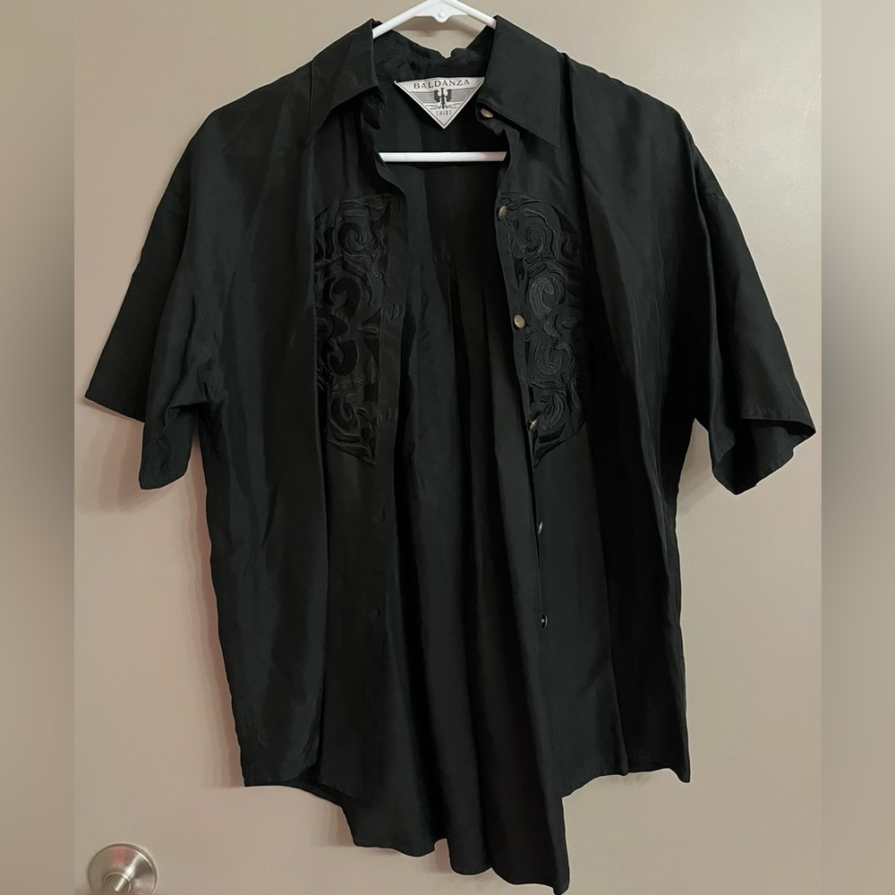 Baldanza Vintage 100% Silk Shirt